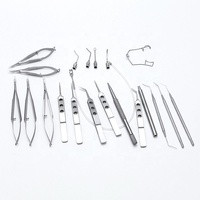 Kit d'instruments chirurgicaux ophtalmiques de haute qualité Altomme Instruments pour la chirurgie de la cataracte, kit microchirurgical pour la chirurgie oculaire, manuel hospitalier