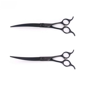 Ciseaux de coiffure Ryzer Studio en acier inoxydable pour droitiers, pointe affûtée, manche long, en plastique, non pliables, qualité A+, service OEM pour - Product Image 3