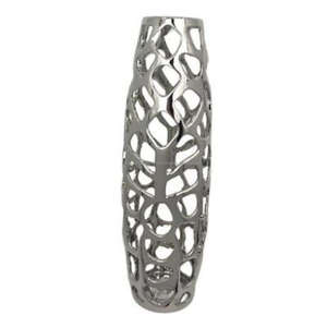 Tendance Antler Style Fleur Vase Ensemble Fait À La Main Artisanat Haute Qualité Argent Vases Bureau À Domicile Décoratif Sol Pots De Fleurs Par TCD - Product Image 2