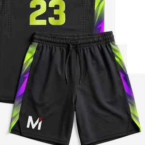 Maillot et short de basket-ball professionnels, uniforme respirant à séchage rapide, vêtements de sport d'équipe MALUZA INDUSTRIES Elite - Product Image 4