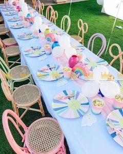 Location de chaises en rotin faites à la main pour enfants, idéales pour les mariages, les fêtes, les anniversaires, les festivals et la décoration d'espaces pour enfants - Product Image 2