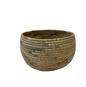 <b>Round</b> WATER HYACINTH LUXURY MULTIFUNCTION MULTI-PURPOSE <b>BASKET</b> - Product Image 1