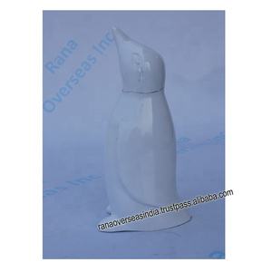 Estatuilla de aluminio de pingüino, estatua, escultura decorativa de animales para centros de mesa, adornos - Product Image 3