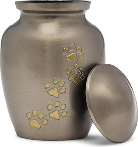 โกศสัตว์เลี้ยงสแตนเลสขนาดเล็กทันสมัย ดีไซน์คลาสสิก เป็นมิตรกับสิ่งแวดล้อม สำหรับใส่เถ้ากระดูกสุนัข ขายส่ง - Product Image 2