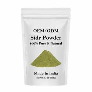 Polvo de Hojas de Sidr Puro OEM, Hierba Natural para el Cuidado del Cabello, Limpieza Profunda y Acondicionamiento, Fuente Vegetal de Mucílago y Saponinas - Product Image 2