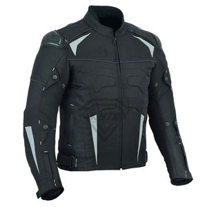 Men <b>Motorcycle</b> Riding <b>Jacket</b> Windproof Breathable Protective Racing <b>Armor</b> Textile Motorbike <b>Jacket</b> - Product Image 1