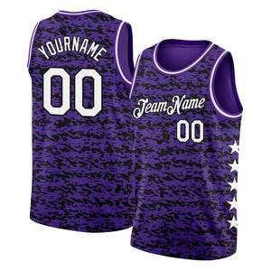 Maillots de basket-ball pour hommes personnalisés, respirants, à séchage rapide, réversibles, ensemble d'uniformes de basket-ball personnalisés - Product Image 6