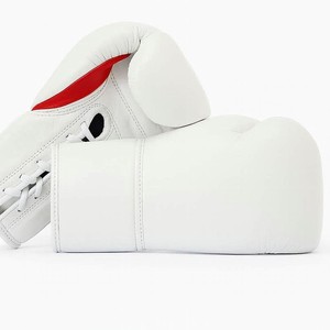Gants de boxe professionnels avec logo personnalisé pour le kickboxing, entraînement des adultes, concevez vos propres gants d'entraînement pour salle de sport, 100% cuir véritable - Product Image 5