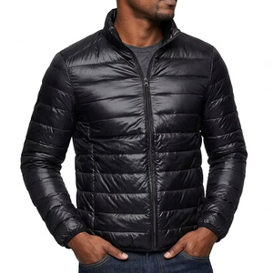 Veste matelassée chaude de qualité supérieure, design léger, vêtement d'extérieur décontracté, essentiel - Product Image 5