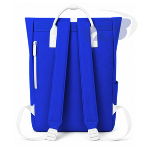 Zeta Phi Beta ZPB Sorority <b>Backpack</b> Roll Top Casual Style Large Capacity Shoulder <b>Straps</b> School <b>Backpack</b> Travel Bag for girls - Product Image 3