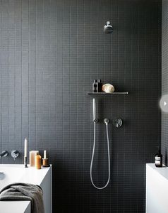 Black Marble <b>Card</b> Pattern Modern Rectangle Mosaic Tile Polished 8mm <b>Thick</b> Water Resistant Eco-Friendly 5 Year Warranty Interior - Product Image 3