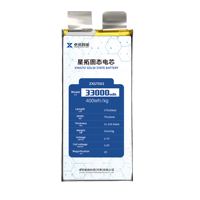 Batterie lithium-ion semi-solide au silicium-carbone NMC rechargeable 3,7 V 16500 mAh 33000 mAh 40000 mAh 400 Wh/kg avec CE MSDS UN38.3