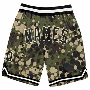 กางเกงบาสเก็ตบอลผู้ชายแบบสวมใส่สบาย แห้งเร็ว น้ำหนักเบา ผลิตจากผ้าตาข่ายโพลีเอสเตอร์ 100% พิมพ์ลายดิจิทัล สำหรับออกกำลังกายและเล่นกีฬา - Product Image 3