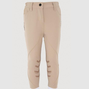 Culotte d'équitation pour femme, taille haute, coupe ajustée, couleur unie, fermeture à boucle, respirante, en similicuir, pour l'entraînement - Product Image 2