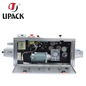 Selladora de banda continua horizontal UPAK SF150W / SF150SW con transportador ancho, máquina automática de sellado térmico para bolsas de alimentos y plástico - Product Image 5