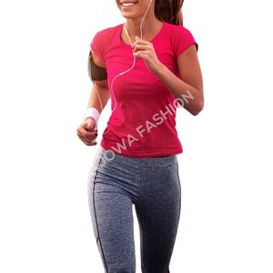 Bangladesh fabricado de alta calidad XL pantalones de chándal para mujer deportes Yoga Jogger encaje plano elección perfecta para venta al por mayor OEM personalizado - Product Image 2