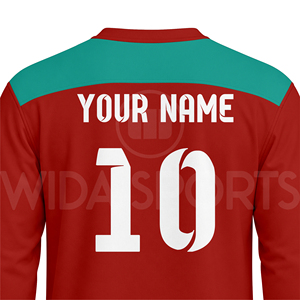 Elite Ice Hockey Uniform Custom Team Hockey Jerseys Solid Player <b>Name</b> Lightweight Performance Hockey Apparel Bulk Wholesale - Product Image 5
