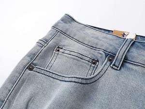 Jeans de Mezclilla para Hombre y Mujer, 100% Algodón, Secado Rápido, Corte Regular Vintage, Lavado Casual, Rectos, para Invierno y Verano, Varios Modelos - Product Image 3