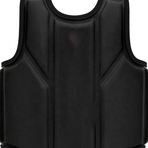 Black-Color Custom Design Chest Guard For Men's Customized Logo Best-Material Private-Label Cheap Price Chest Guard For Men's - Product Image 2