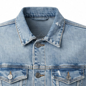 Everyday Style Jeans Winter <b>Jacket</b> for <b>Men</b> Eco-Friendly Front Logo Modern Look Casual Outfits - Product Image 6