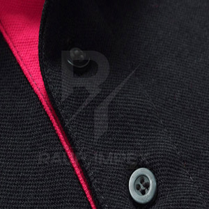 Chemise pour homme en coton 100% tricoté, manches courtes, coupe ajustée, décontractée, été, séchage rapide - Product Image 6