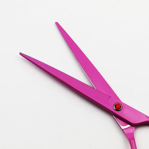 กรรไกรตัดขนสัตว์เลี้ยงคุณภาพสูง สแตนเลส พกพาสะดวก ใบมีดตรง - Product Image 6