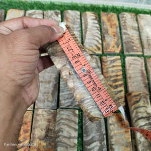 Escamas de cuerno de carnero blanco premium, 100% material real para mangos de cuchillos a precio económico. - Product Image 3