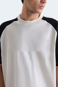 Camisetas de Hombre de Algodón 100% Ecológicas, Estilo Nuevo 2026, Cuello Alto, Manga Corta Personalizada, Lavado Ácido Vintage, 310GSM, Peso Pesado - Product Image 4