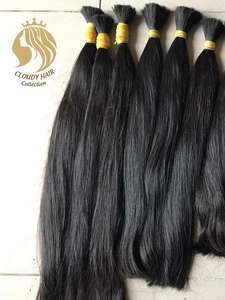 CDYHAIRVN Cheveux Humains Bruts Vietnamiens de Luxe en Gros, Noir Naturel Lisse DD SDD Non Traités, Cuticules Alignées, Qualité Supérieure Premium - Product Image 2