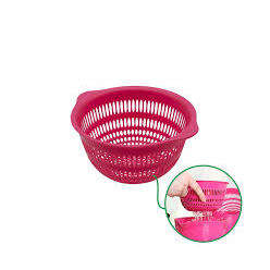 Inomata Coppo 17cm Pink <b>Colander</b> & <b>Strainer</b> - Product Image 1