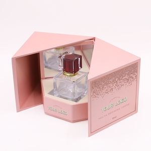 Manufacture Custom logo Luxury Mirror Jewelry Makeup Cosmetic Wooden Magnetic <b>Box</b> Gift Packaging Perfume <b>Bottle</b> with <b>Box</b> - Product Image 1