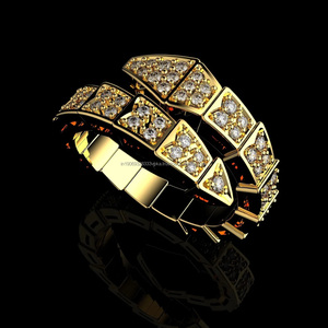 Bague de mariage pour homme en argent sterling 925 plaqué rhodium avec moissanite ronde et diamant, sertie en grappe, pour le petit doigt - Product Image 3