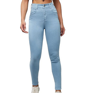 Pantalones de mezclilla para mujer de alta calidad, fabricados en fábrica, venta al por mayor, precio razonable. - Product Image 1