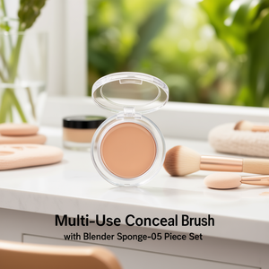 Pinceau correcteur multi-usages avec éponge de mélange - Ensemble de 5 pièces - Product Image 3