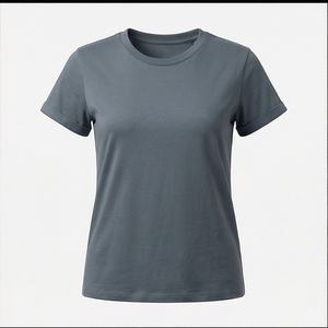 Camisetas de Mujer Ligeras de Tela Suave, Camisetas de Mujer de Calidad, Camisetas de Mujer con Logotipo Personalizado, Color Personalizado, Moda de Verano - Product Image 1