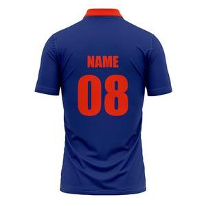 Nouveau design de vêtements de sport, polo de cricket en gros, qualité supérieure, vêtements de sport respirants personnalisés, maillot d'équipe de cricket à vendre - Product Image 3