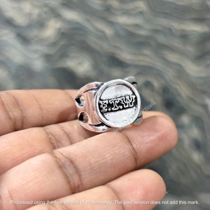 Most Trending Solid 925 Sterling Silver F.T.W Solid <b>Ring</b> for Men <b>Ring</b> Designer <b>Rings</b> Wholesale Factory Price - Product Image 1