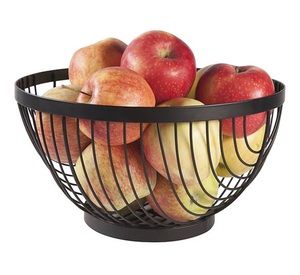Panier à fruits en acier inoxydable pour la maison, fabriqué à la main en Inde, de qualité supérieure, taille personnalisable - Product Image 1
