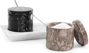 Luxury marble salt <b>pepper</b> set marble salt <b>pepper</b> holder premium salt <b>pepper</b> container elegant salt <b>pepper</b> jar modern salt <b>pepper</b> - Product Image 6