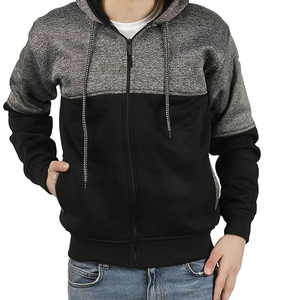Sweat à capuche zippé pour homme, design personnalisé, respirant, vente en gros OEM, streetwear élégant - Product Image 1