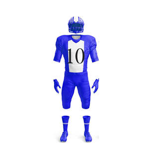 Maillot de football américain personnalisé confortable pour homme, logo frontal, haute qualité, en Spandex/Coton/Bambou respirant, imprimé par sublimation - Product Image 5