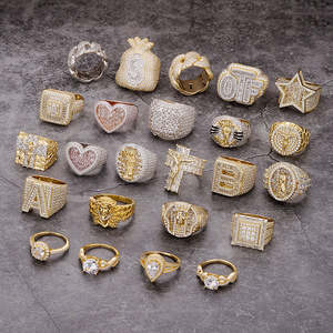 Bijoux de mode, bague en argent 925 sertie de zircons, grand cœur, entièrement en moissanite VVS, plaqué or 14k 18k, bague romantique pour femmes - Product Image 3