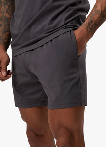 Shorts de jogging amples en molleton bouclette personnalisés avec broderie pour homme – Vente en gros, coton épais - Product Image 3