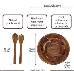 Frutero de madera disponible en todos los tipos de madera. Se utilizan para exhibir productos frescos, guardar refrigerios o como un elemento decorativo. - Product Image 2
