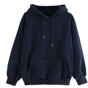 เสื้อฮู้ดดี้ผ้าฝ้ายเฟรนช์เทอร์รี่คุณภาพสูงไร้สาย 100% สำหรับผู้ชาย แบบซิป ปิดหน้า  สำหรับฤดูหนาว สีพื้น พร้อมคุณสมบัติรักษ์โลก - Product Image 6