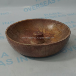 Premium Wooden <b>Incense</b> Holder Natural Wood Bowl Style <b>Incense</b> Stick Stand Decorative <b>Burner</b> for Home Office Meditation & Yoga - Product Image 6