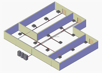 Sistem HVAC Komersial Gree VRF Air Conditioner