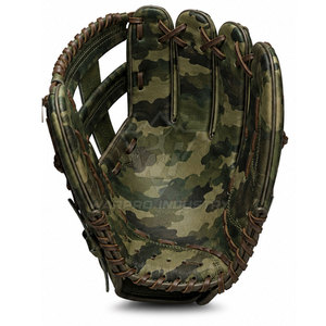 Gants de baseball personnalisés de haute qualité avec sangle en cuir souple et style sportif professionnel - Product Image 3