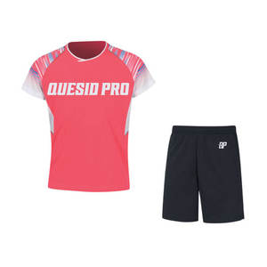 Uniforme de Bádminton Sublimado, Ropa Deportiva Personalizada con Nombre de Equipo, Número, Iniciales, Logotipo OEM, Camisetas Profesionales de Bádminton - Product Image 1