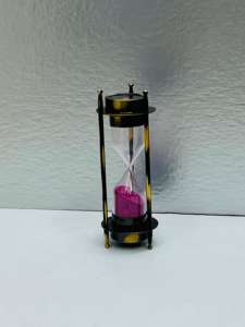 Boussole double face en laiton finition Commando 5,5'' avec minuteur en laiton - Product Image 3